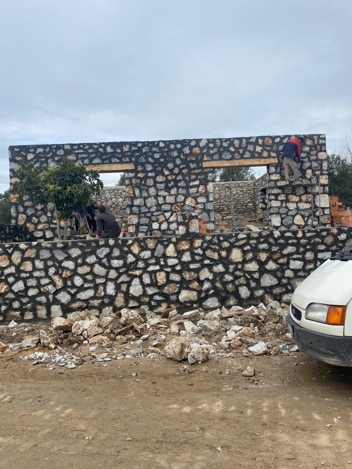 Milas taş ev projesi