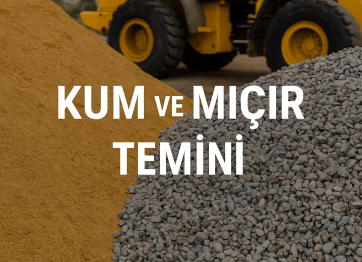 Milas’ta Kum, Mıcır ve Bahçe Toprağı Temininde Doğru Adres